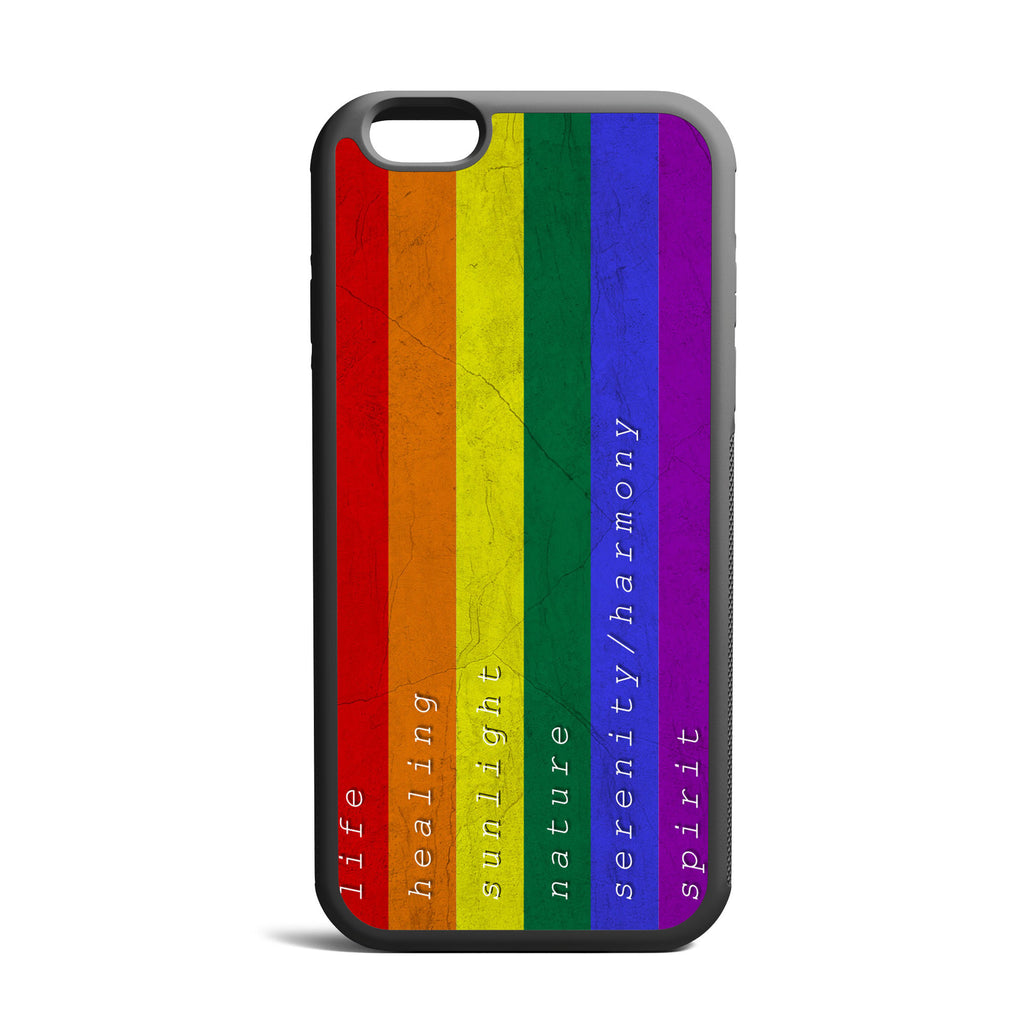 Gay Pride Flag iPhone Case