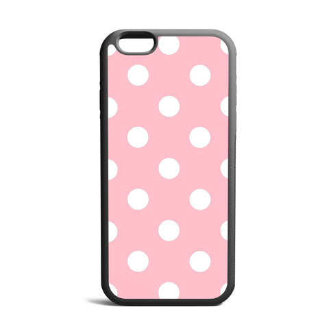 Polkadots Pink iPhone Case