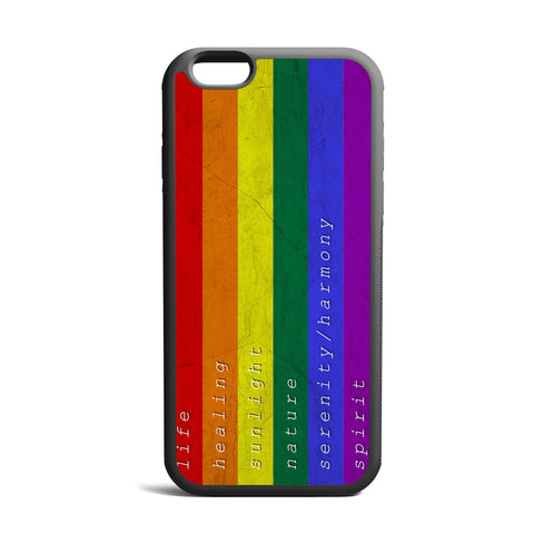 Gay Pride Flag iPhone Case