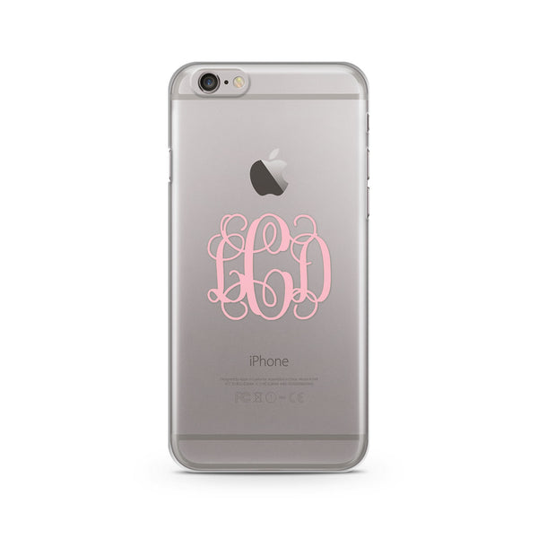 Custom Monogrammed and Colors iPhone Case