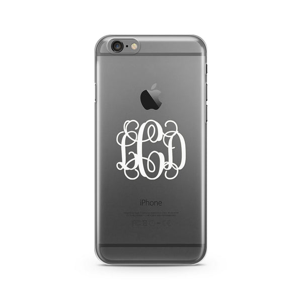 Custom Monogrammed and Colors iPhone Case