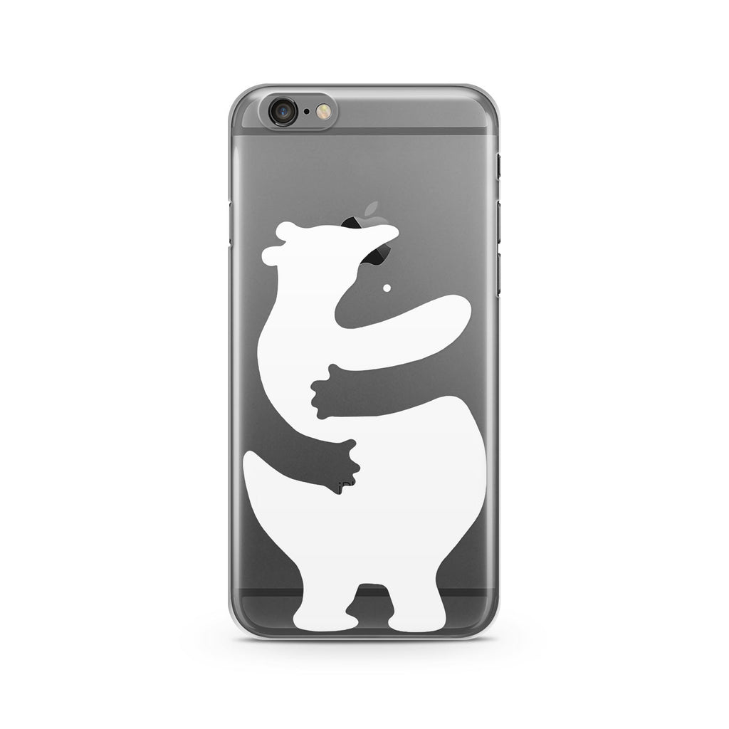 White Bear iPhone Case
